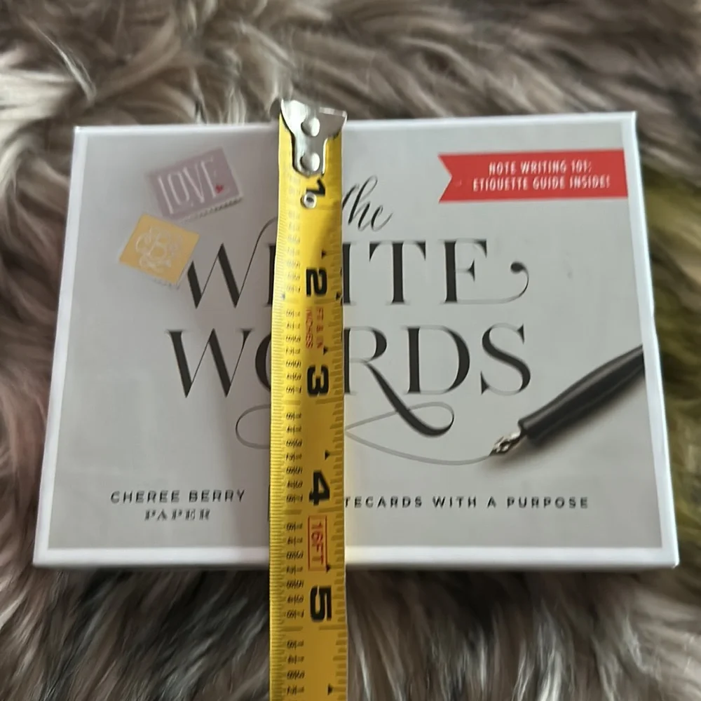 Galison The Write Words 16 Notecards
